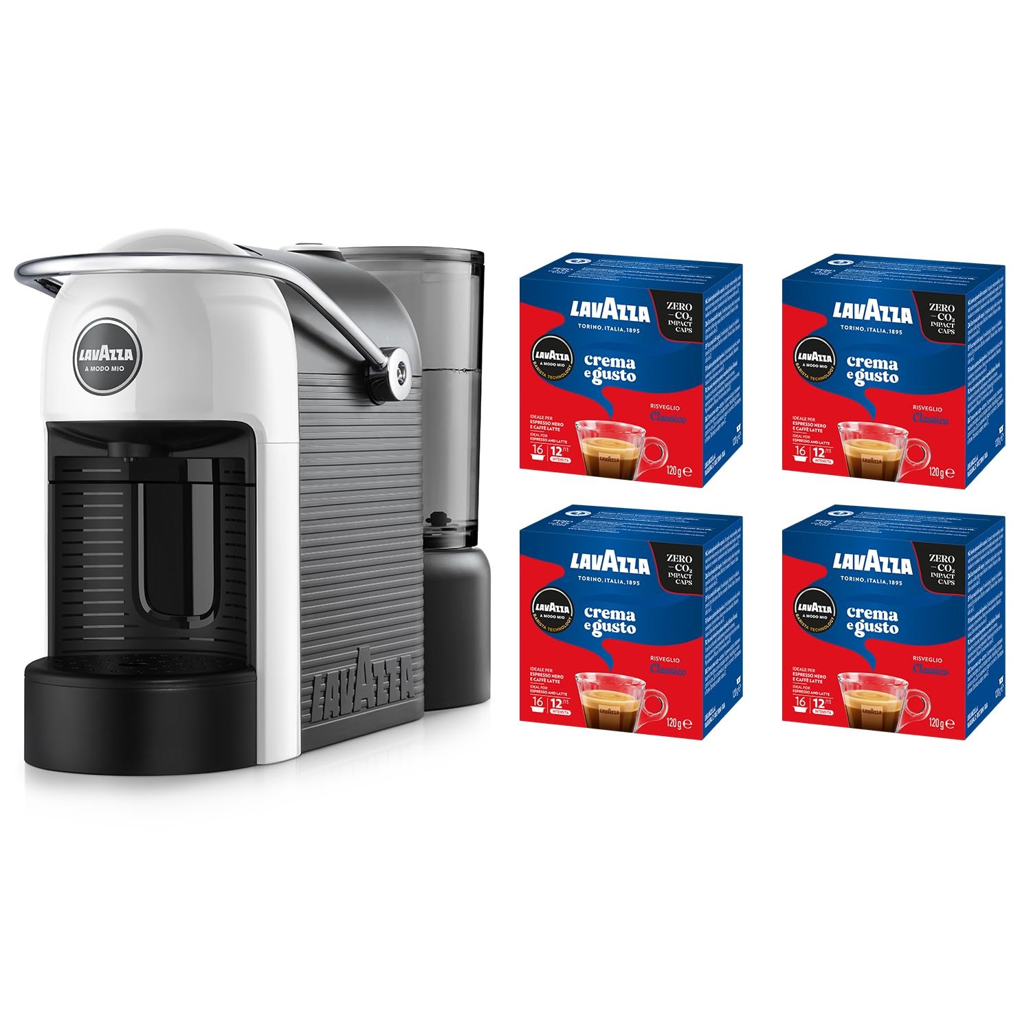 Lavazza Jolie Evo Macchina Espresso Eco-Friendly: 36% Plastica Riciclata