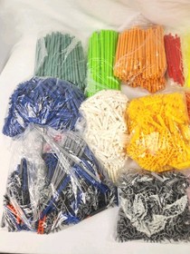 Knex K'Nex Pieces 9 LBs Rods & Connectors Big Lot Mostly Sorted