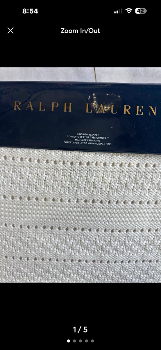 25+ Ralph Lauren Cotton Blankets & Throws for sale | Updated Oct 2026