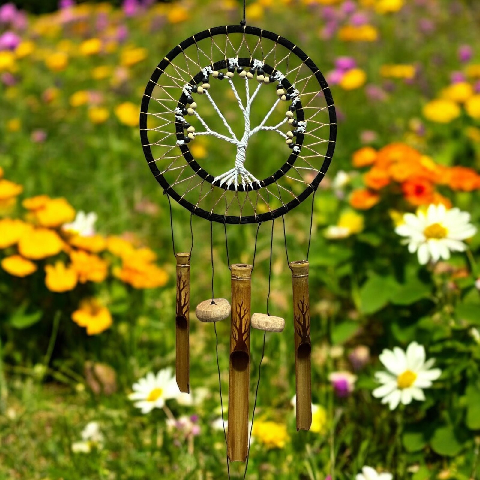 Tree of Life Dreamcatcher Dream Catcher Boys Girls Beaded Gift Decoration Buddha