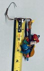 VTG 5 Christmas Ornament : 2 Santa’s, Barbie, Bear/Bunny, Blue & Red Birds/Cello — photo 8