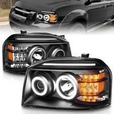 Per Nissan Frontier D22 Proiettore Aloni Luminosi Xtreme LED Nero Segnale di Direzione R...