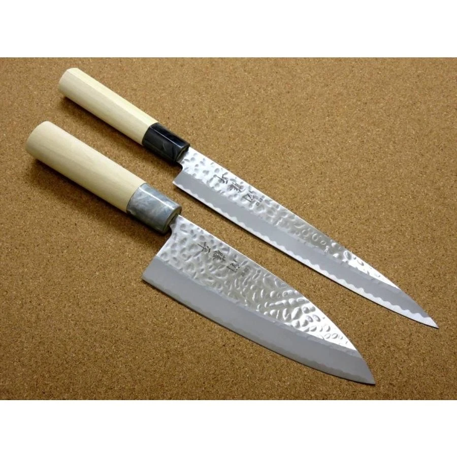 Yaxell SEKI TOBEI 30056 Kitchen Knife 2 Pair Set Sashimi & Deba from JAPAN - Image 3 of 4