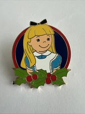 It’s A Small World Holiday LR 25 Years Of Pin Trading Alice In Wonderland A4