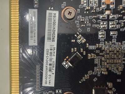 GIGABYTE GeForce RTX 3050 Gaming OC 8GB GDDR6 RGB DP/HDMI Graphics Card