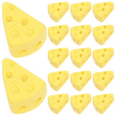  50 Pcs Käse-lebensmittelmodelle Simulierter Käse-charme Käsedekor
