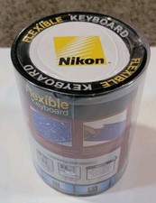 Nikon Flexible Keyboard Spill Proof Washable Black USB Brand New