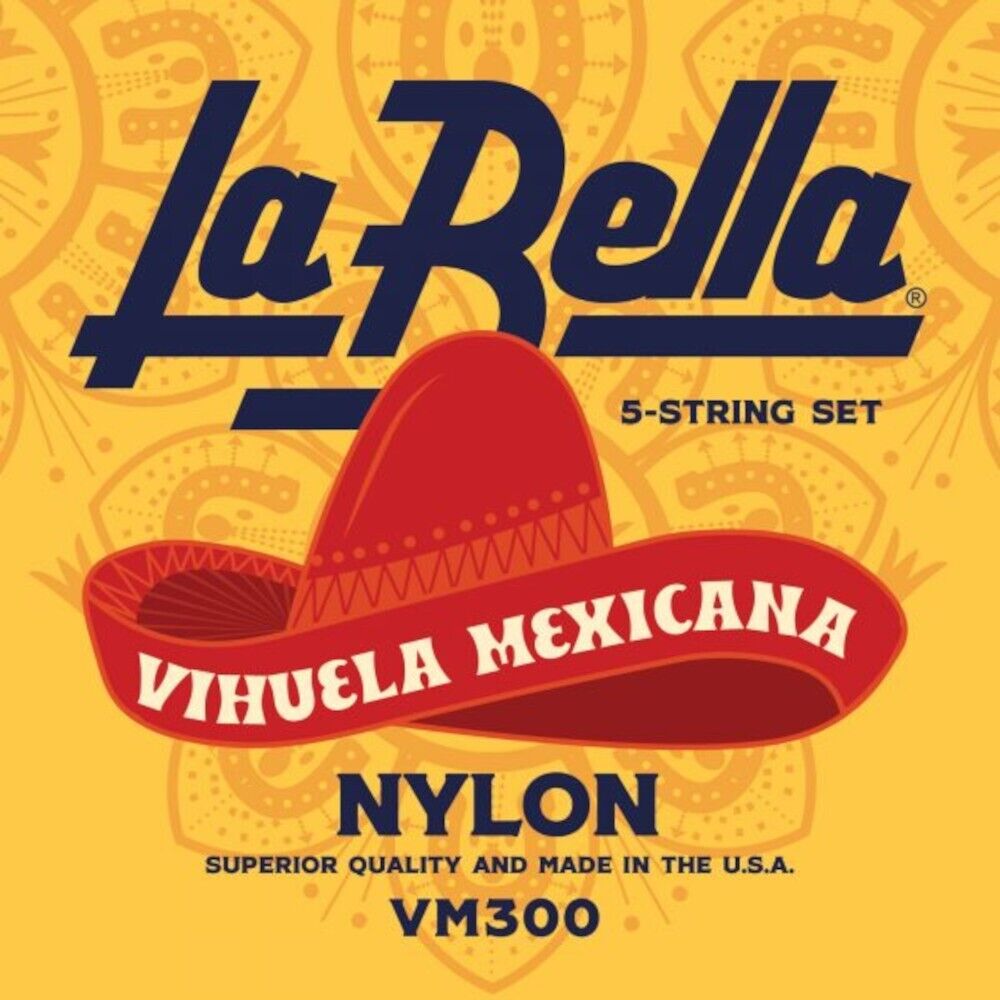 La Bella Vihuela De Mexico Guitar Strings VM300