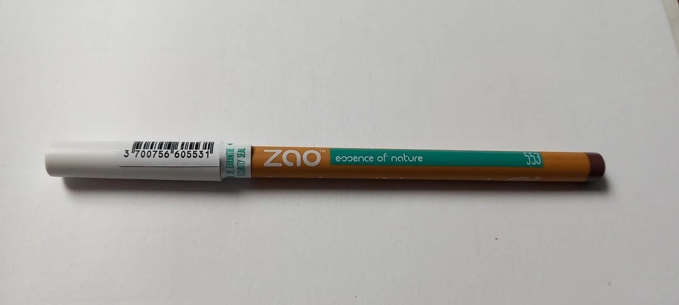 Crayon multi-usages sourcils, yeux, lèvres Bio "ZAO" N°553 brun 1,1 g neuf - Photo 1/1
