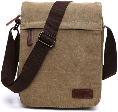 Sechunk Small Vintage Canvas Messenger Cross body bag Shoulder bag | eBay