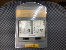 Promaster 9183 Traveler Dual Charger for DSLR Camera Batteries