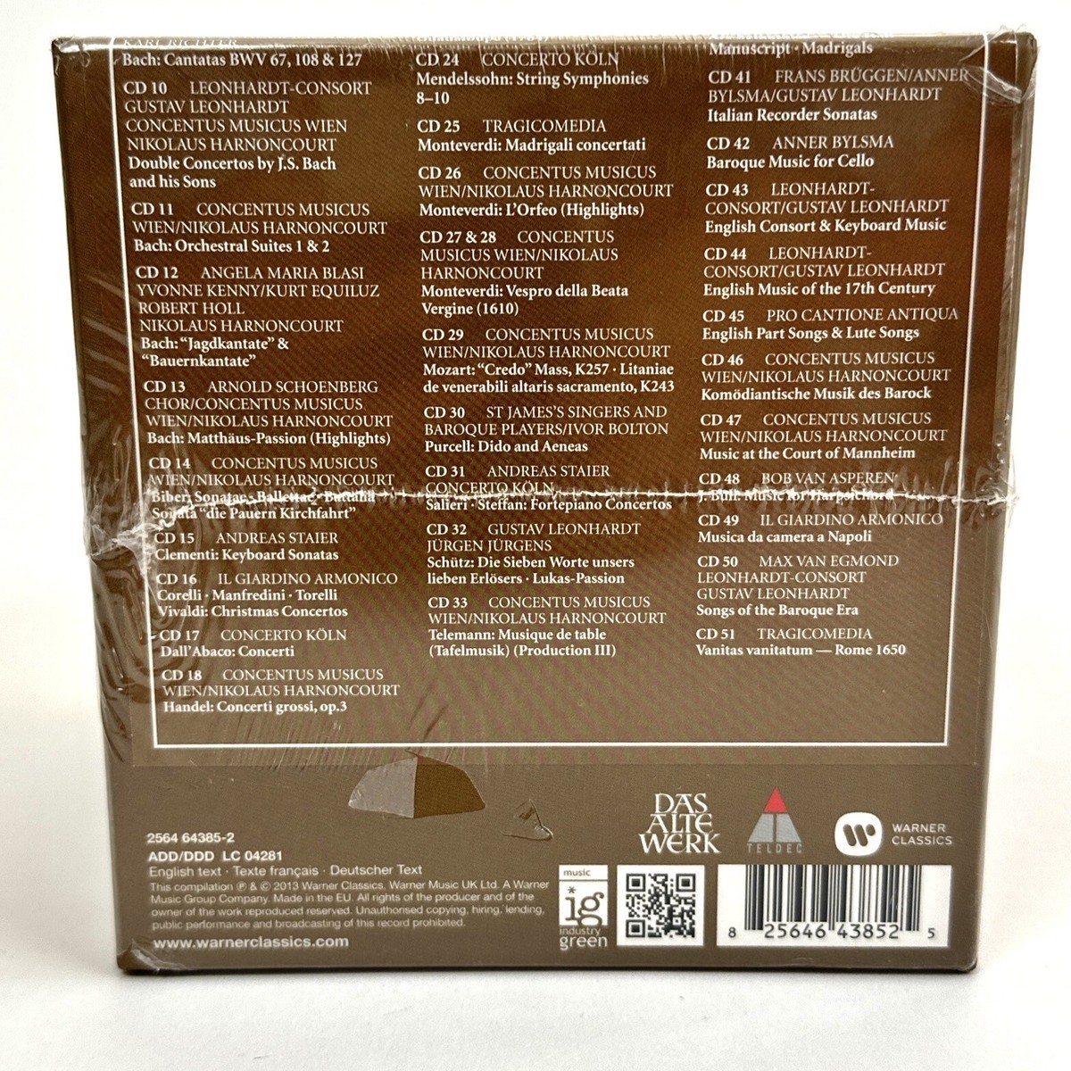 Das Alte Werk: 50 CD Collection (CD, Nov-2013, 51 Discs