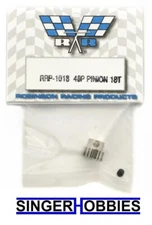 Robinson Racing Steel 48P Pinion Gear (3.17mm Bore) (18T) RRP1018 HH
