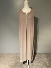 H By Halston 22w Knit Dress With Chiffon Overlay