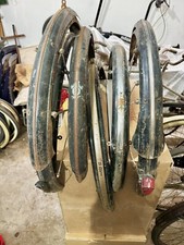 Lotto parafanghi bianchi Dei 28-26 per Bici Epoca Vintage Storiche