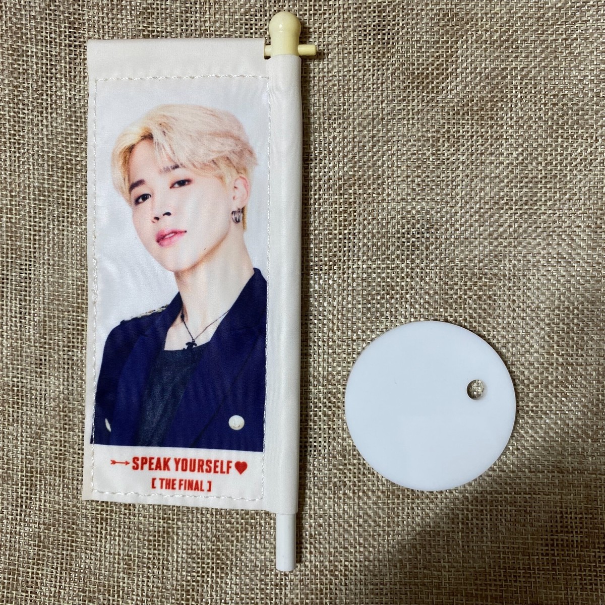 ジミン フラッグ BTS JIMIN [Love Speak Yourself World Tour Final] Official Mini