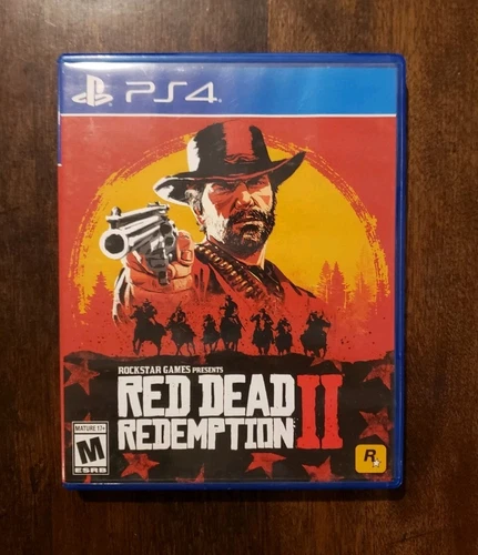 Red Dead Redemption 2 (Sony PlayStation 4 PS4, 2018) Complete w/ Map