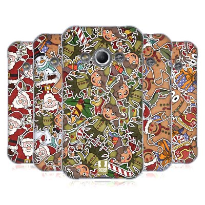 HEAD CASE DESIGNS CHRISTMAS PRINTS SOFT GEL CASE FOR SAMSUNG PHONES 4
