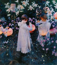 John Singer Sargent: Carnation, Lily, Lily, Rose Archival Quality Fine Art Print