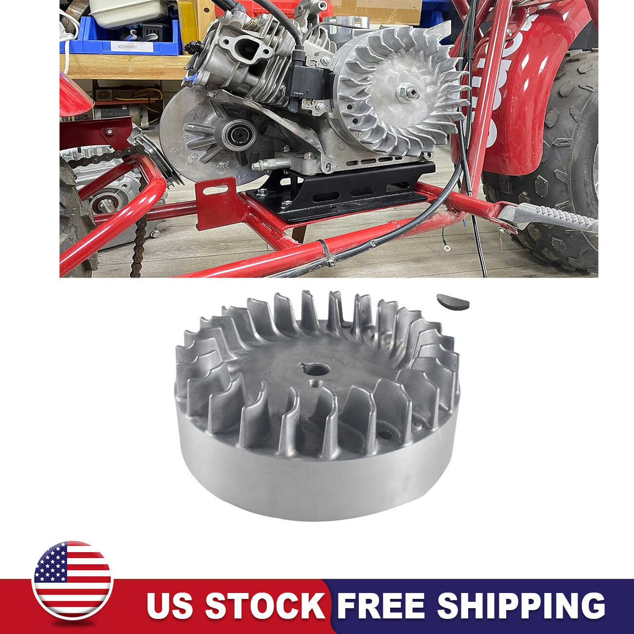 Flywheel For Predator 196cc 212cc 224cc 69730 69736 NonHemi Cast