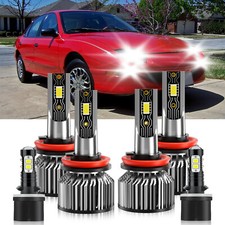 For Pontiac Sunfire 2003-2005 Led Headlight Combo High Low Beam Fog Light Bulbs For Pontiac Sunfire 2003-2005 Led Headlight Combo High Low Beam Fog Light Bulbs