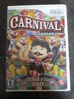 Carnival Games 2008 Nintendo Wii Game Good Condition No Manual