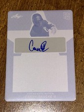 CASEY SAUCKE 2020 LEAF PERFECT GAME MAGENTA PLATE AUTO #1/1 Virginia WHITE SOX
