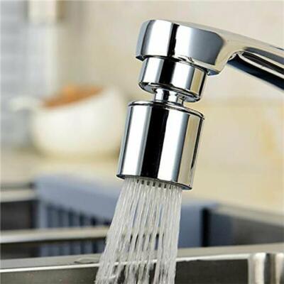 NES Home Belüfter 360 Wasserhahn Drehen Schwenkbar Ende Diffusor Außengewinde Adapter
