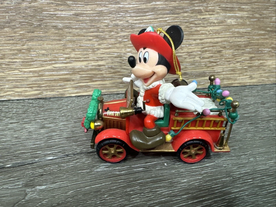 Disney Store Navidad Minnie Mouse Mickey Mouse Adorno Lote De 8 Foto 2 de 4