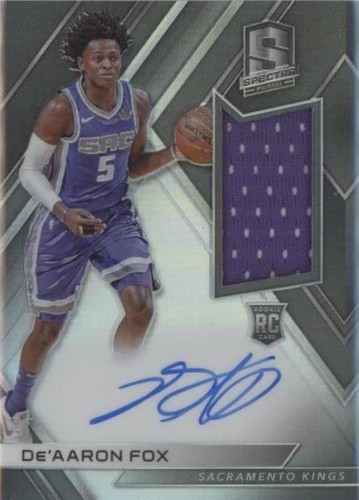 2017-18 Panini Immaculate Jersey Number /75 De