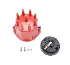 Pertronix Distributor Cap & Rotor Kit Red Male Tower for Chevy V8 | D600711