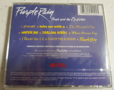 Prince Purple Rain CD New Sealed UK