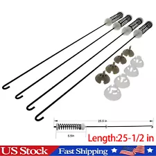 For Whirlpool W10780045 Washer Suspension Rod Spring Parts Kit 25-1/2 in