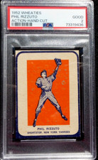 1952 Wheaties Phil Rizzuto Action Baseball Card PSA 2 New York Yankees MLB HOF a