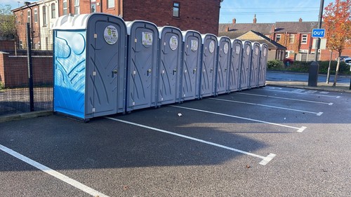 Event Portable Toilet Loo Hire in the North West of England Festival Markets - Picture 7 of 12