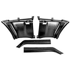 1969~1970 Mustang Fastback Rear Quarter Trim Panel Right & Left 4 PCS Set
