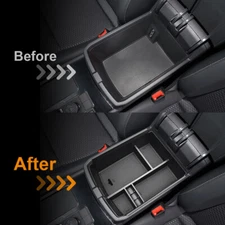 Fit 2018-2023 Volkswagen Atlas Car Center Console Organizer Armrest Storage Box