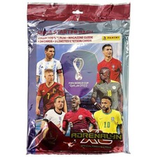 2022 FIFA World Cup Qatar PANINI Adrenalyn Starter Pack Trading Cards Plus Album
