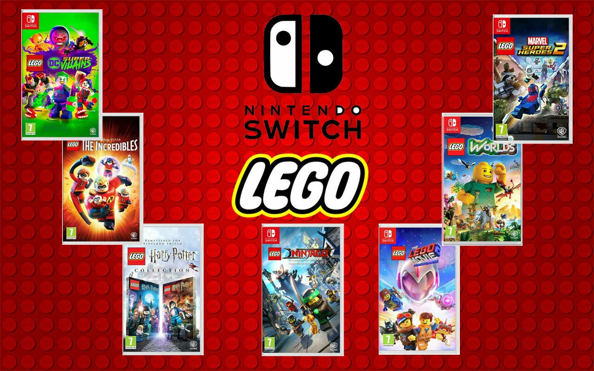 LEGO Nintendo Switch Games - New & Sealed - LEGO Switch Game Range