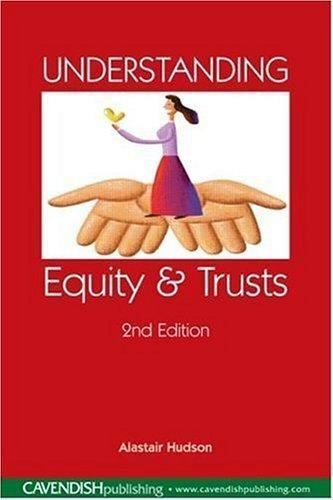 Understanding Equity and Trusts by Alastair Hudson (2004, Perfect) for ...