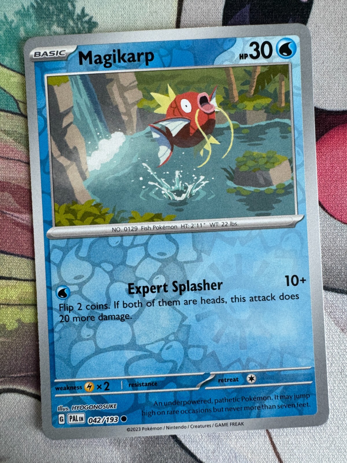 Magikarp Reverse Holo English Pokemon TCG BKBR69