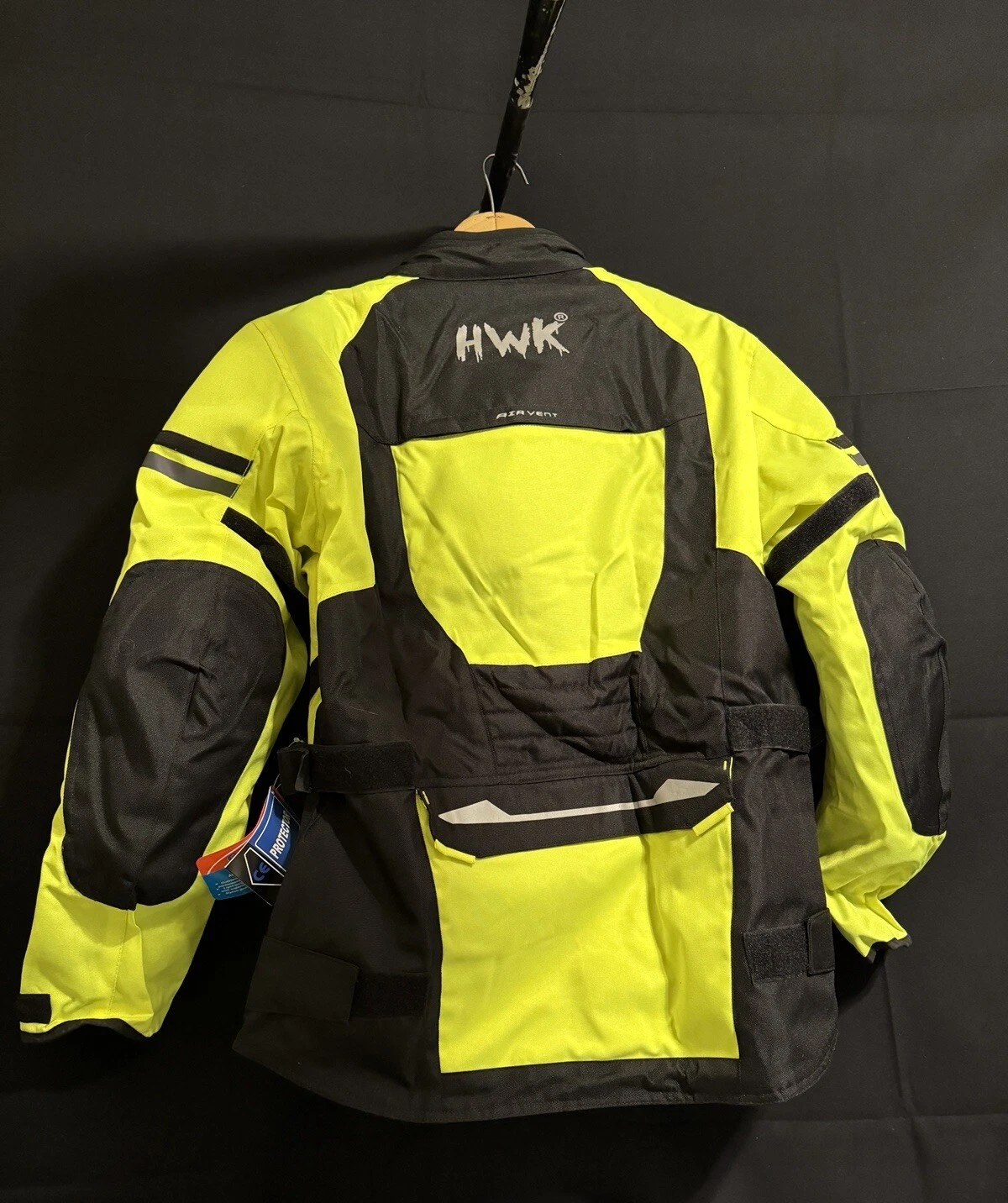 HWK Adventure/Touring Motorcycle Jacket Men, Medium, Waterproof, Heavy-Duty image 9