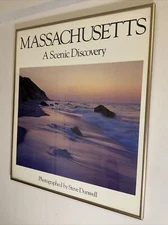 Beautiful MASSACHUSETTS A Scenic Discovery Photographed By Steve Dunwell Framed