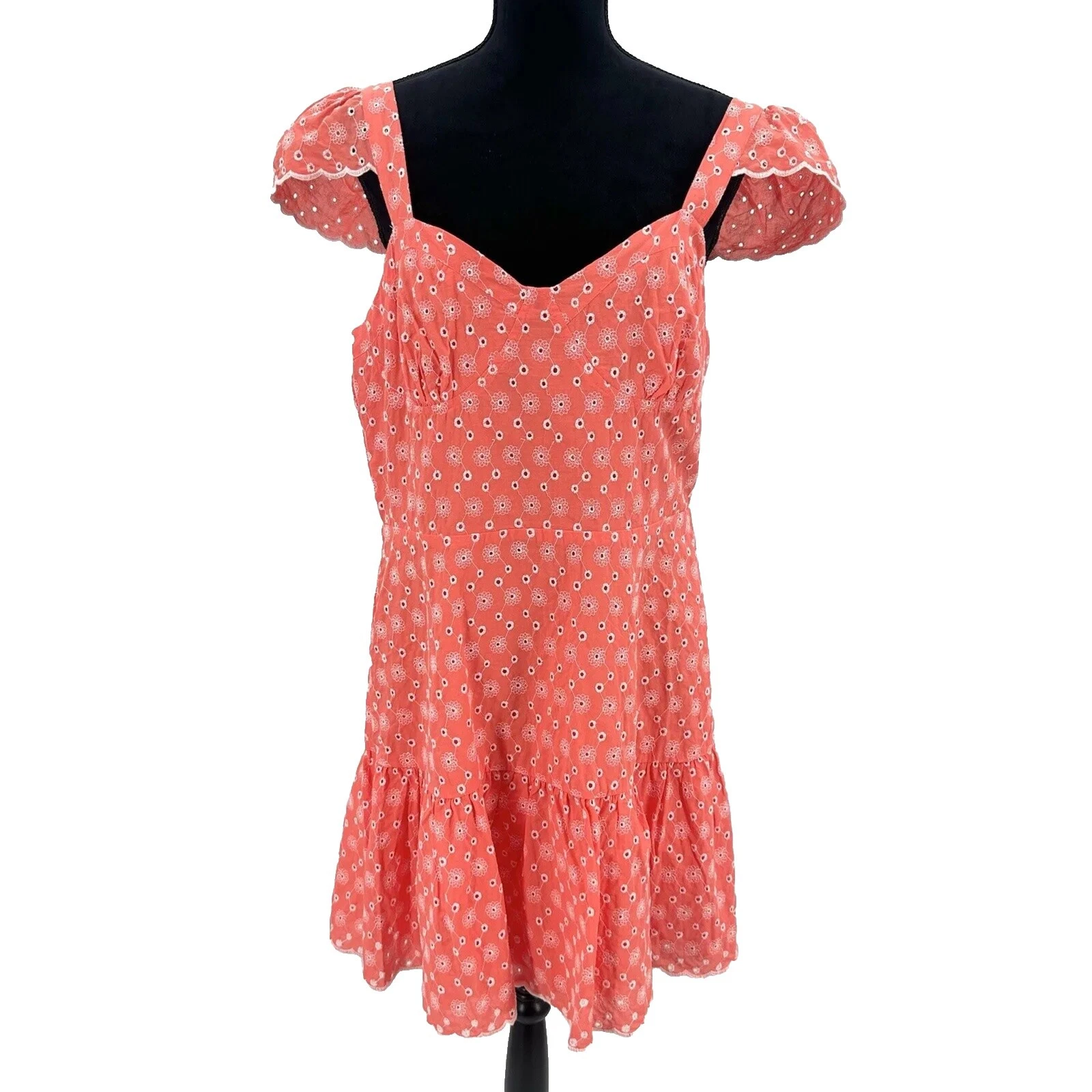 Vestidos florales Betsey Johnson algodón para mujeres