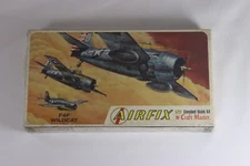 Vintage Airfix By Craft Master F4F WILDCAT Model Plane Kit 1:72 Sealed Complete
