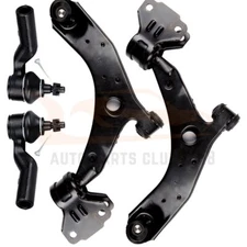 Front Lower Control Arm And Ball Joint Outer Tie Rod End Fits 2010-13 Mazda 3