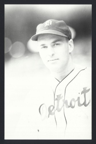 George Archie Detroit ARCHIE McKAIN Real Photo Postcard RPPC 1930s Detroit Tigers George ...
