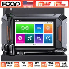 Fcra F802 Pro Full System Diesel Heavy Duty Truck Scanner DPF Regen Oil Reset