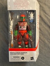 Star Wars Black Series Mandalorian Warrior Holiday Edition Target Exclusive NEW