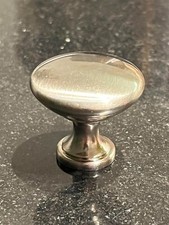 LIBERTY 1-3/16"diameter Mushroom Traditional cabinet knob, Satin Nickel Finish